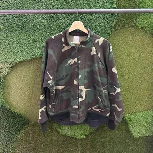 Vintage  Codet Camouflage Zip-up Jacket Large